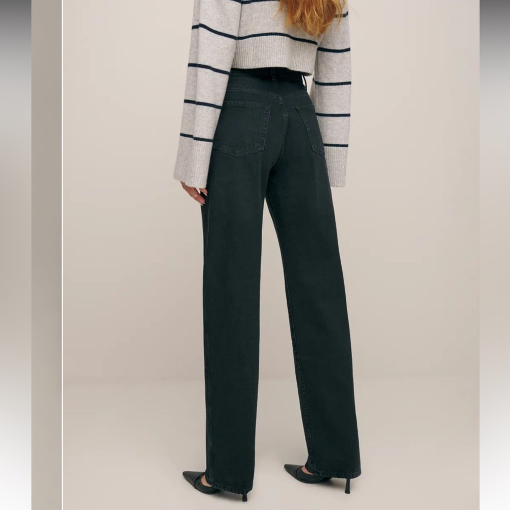 Reformation Val 90s midrise straight jeans sz 27 - Picture 3 of 7